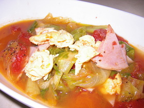 完熟トマト濃厚スープ