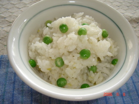 圧力鍋で☆まめごはん