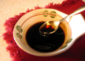 手作り黒みつ！