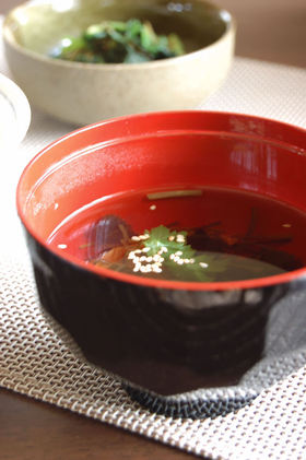 簡単♪塩昆布のお吸い物