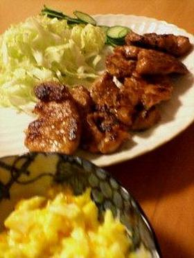 豚ヒレ肉豪華焼き