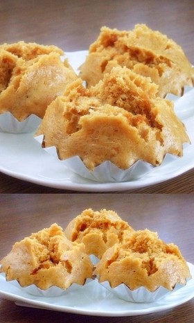 懐かし黒糖蒸しパン