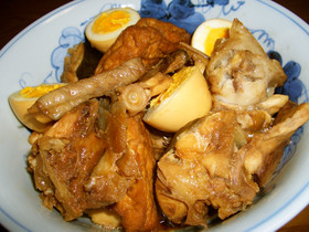 男料理(￣ー￣ )超簡単アラ煮