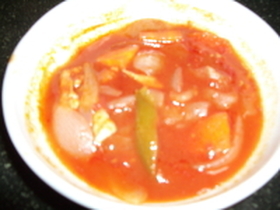野菜とチキンのトマト煮☆