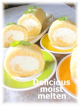 生地を味わう ロールケーキ♡詳細画像付☆