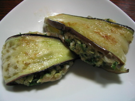 くるりんナス餃子