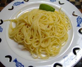 超シンプル究極のパスタ「バター＆レモン」