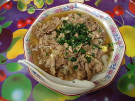 カンタン♪豚あんかけ炒飯