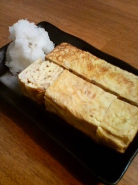 簡単☆なめたけとツナの卵焼き