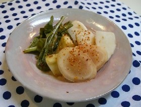 いろいろ野菜の出汁しょうゆ漬け