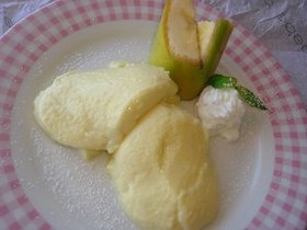 なめらかバナナプリン。