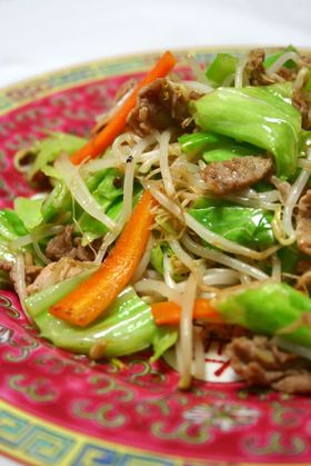 基本の野菜炒め