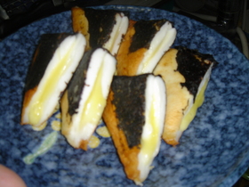 はんぺんチーズ磯辺巻き