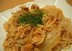 キムチとツナのそうめんチャンプルー
