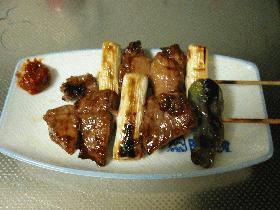 鮪の焼き盗り(ねぎま)