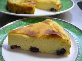 ベイクドさつまいもヨーグルトケーキ