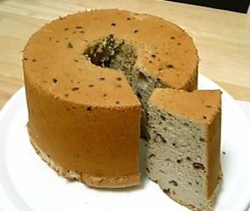 ～お母さんへ～　あんこのシフォンケーキ♪