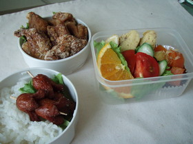 復活！！土曜日のお弁当♪♪