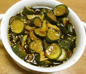 こりこり食べるきゅうりのキューちゃん漬け