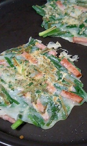 卵なしで！もちもちチヂミ