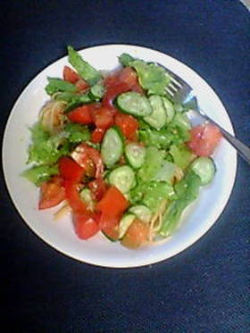夏野菜! 低カロリーパスタ