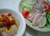 鶏はむの冷やし中華☆
