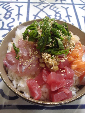 ネバっと海鮮丼