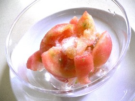 トマトのなんちゃってシャーベット