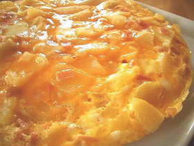 ポテトとチーズのスペイン風？オムレツ
