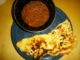 ◆カレーにナン！◆アウトドアでも♪