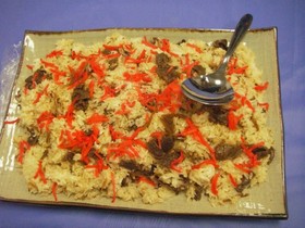 牛肉のちらし寿司