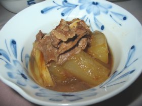 簡単！冬瓜のすき焼き風味