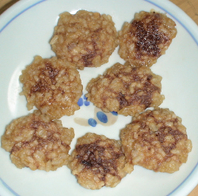 レンジで簡単☆カリカリせんべい