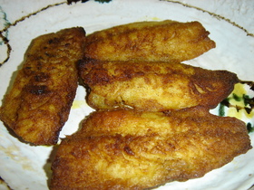 魚嫌いも克服？？真アジのカレー焼き♪