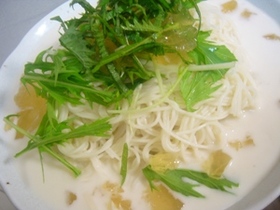 ひんや～り☆ビシソワーズdeそうめん☆