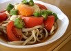 夏は☆トマトとおくらの冷やしうどん☆