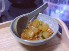 モリモリ食べれる麻婆大根