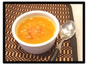 トマトとにんにくのスープ