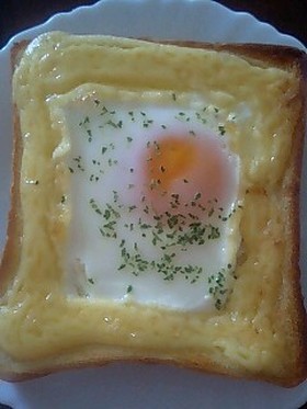 タマゴ☆マヨネーズトースト