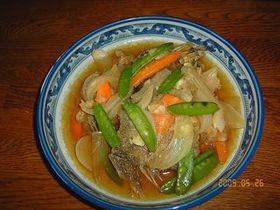 カレイのから揚げみぞれおろし