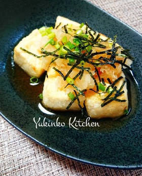 簡単揚げだし豆腐