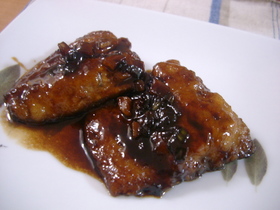 さばのにんにく煮