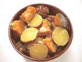 かぼちゃとさつまいものごろごろミルク煮