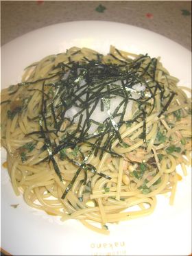 ★★モロヘイヤの和風パスタ★★