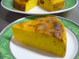 ベイクドかぼちゃヨーグルトケーキ