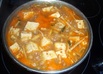 超簡単！！　韓国風　豆腐キムチ納豆チゲ