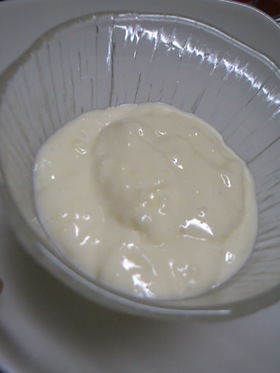 プロセスちーずでチーズクリーム