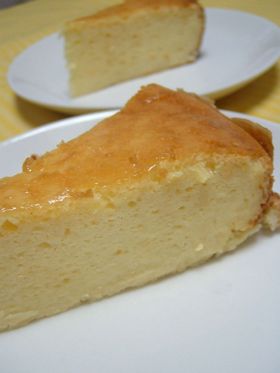 あっさり簡単☆ベイクドチーズケーキ♪