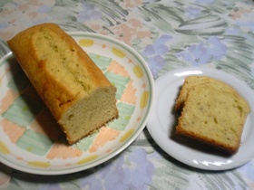 バナナパウンドケーキ