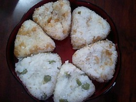 私の好きなまぜまぜおにぎり☆3種類